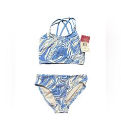 Kanu Surf Girls Gigi 2 Piece Bikini Swimsuit Set Size 8, Style 1129. Cross Back Pull On Top. Nwt New To Poshmark? Please Sign Up Using Our Code Jaxxandgee And Redeem $10 Off Your First Purchase! Stretch Tankini For Beach Playwear, Fitted Summer Playwear Tankini, Fitted Tankini For Playwear And Beachwear, Playful Blue Tankini For Swimming, Playful Fitted Tankini For Sports, Playful Fitted Sports Tankini, Playful White Tankini For Swimming, Beachwear Swimwear With Triangle Top For Play, Playful Summer Sports Tankini