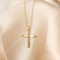 SPECIFICATIONS Style: Religious Shape\pattern: Cross Religious Type: CHRISTIAN Pendant Size: 3*2.5 cm Metals Type: Copper Material: Cubic Zirconia Fine or Fashion: Fashion Neck Accessories Jewelry, Aesthetic Korean Fashion, Fish Hook Necklace, Light Gold Color, Choker Chain, Hook Bracelet, Neck Accessories, Turtle Earrings, Mermaid Necklace