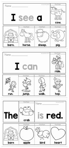 worksheet for beginning and ending the letter i with pictures on it to help students learn