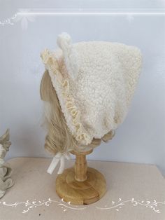 This price is for a hat only. Cream Winter Bonnet Cap, Winter Cream Bonnet Cap, Winter Cream Bonnet, Cute Cat Ears Hat, Adjustable Cat Ears Winter Hat, Cute Warm Cat Ears Hat, Cream Bonnet Beanie, One Size Fits Most, Winter Bonnet With Ears, Cream Colored One Size Bonnet Cap