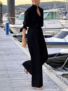 Top With Pants, Elegantes Outfit Frau, Chique Outfits, Mom Fashion, Half Sleeve Tops, Mode Chic, Stil Inspiration, Modieuze Outfits, Elegantes Outfit