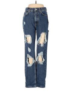 BDG Jeans Size: 27 Blue Bottoms - new. 100% COTTON, Distressed Wash, Hearts, Regular, High Rise | BDG Jeans - High Rise: Blue Bottoms - Size 27 Bdg Jeans, High Jeans, Blue Jeans, Womens Bottoms, Jeans Size, Women Handbags, High Rise, The 100, Handbags