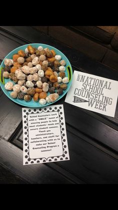 a bowl filled with lots of different types of candy