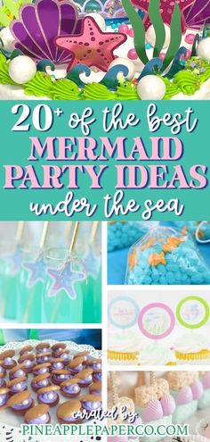 the best mermaid party ideas under the sea