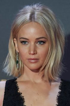 Jennifer Lawrence Hair, Hair Bob, Penteado Cabelo Curto, Blonde Bobs, Hair Envy, Jennifer Lawrence, Celebrity Hairstyles, Hair Transformation, Hair Today