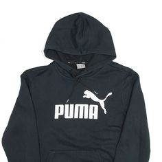 Item is in good used condition. >Size: S >Armpit To Armpit: 18" >Armpit To Cuff: 18" >Collar To Hem: 25" Puma Logo Crew Neck Sweatshirt For Streetwear, Sporty Puma Logo Sweatshirt For Winter, Winter Sporty Puma Logo Sweatshirt, Puma Logo Sports Hoodie With Long Sleeves, Puma Logo Long Sleeve Hoodie For Sports, Casual Puma Logo Hoodie For Streetwear, Casual Puma Hoodie For Streetwear, Sporty Puma Logo Hoodie For Streetwear, Puma Hooded Sports Hoodie