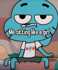 Gumball From Amazing World Of Gumball, Funny Amazing World Of Gumball, Gumball Memes Funny, The Amazing World Of Gumball Characters, Funny Gumball, Gumball Characters, Tawog Pfp, Adventures Of Gumball, Gumball Watterson