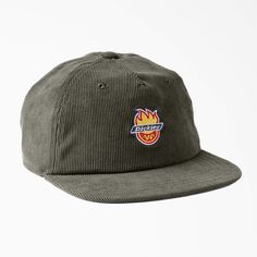 Add this one to your regular rotation. The Dickies X Spitfire hat is crafted from 100% cotton corduroy and features a moisture-wicking sweatband to keep you cool and dry. It has an adjustable snapback closure and is finished with exclusive co-branded embroidery on the front panel. Corduroy Hat, 5 Panel Hat, Crop Top Dress, Plain Tshirt, Jogger Jeans, Sweatshirt Shirt, Snapback Cap, Shirt Accessories, Sock Shoes