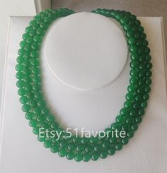 Jewelry: Malay green jade, not natural color Size: 8mm. Grade: AAA Length: offer different length Color: light green Metal: copper pleated gold Shipping: I will send out your order in 1-2 business days. Usually will take about 7-25 business days. US Country if order over 10 $ will send E-packet, will reach in about 6-14 days! Good luck! Jade Fashion, Green Metal, Us Country, Jade Necklace, Fashion Wedding, Bridesmaid Necklace, Green Jade, Jade Green, Color Light