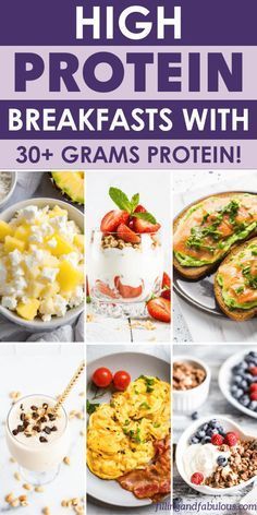 To Go High Protein Breakfast, 30 Gram Of Protein Breakfast, 25 Gram Protein Meals, High Protein Menu Plan Diet Meals, Thm S Breakfast Recipes, Breakfast Ideas With 30 Grams Of Protein, 20 Grams Protein Breakfast, Healthy Protein Rich Breakfast, 25 Gram Protein Breakfast