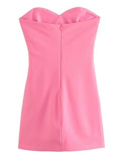 Washing instructions: Hand Wash Composition: Polyester, Synthetic Fiver Designer Style ID: FP65989999 Pink Bodycon, Pink Corset, Rush Dresses, Off Shoulder Dresses, Chic Pink, Mini Dresses For Women, Summer Party Dress, Strapless Mini Dress, Dress Zipper