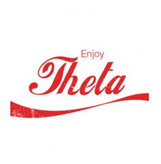 an old style logo with the words, enjoy sheba on it's side