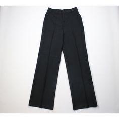 Vtg 70s Levis Womens Size 14 Knit Wide Leg Bell Bottoms Chino Pants Black Usa Womens Pants Usa Made Womens Size 14 Measurements Are: 14 Inches Across The Waist Laid Flat 33 Inch Inseam 45.5 Inches From Top To Bottom 11 Inch Leg Open Black Polyester Blend Check Out My Other Items In My Store! Pr661 Bell Bottoms Pants, 70s Levis, Womens Levis, Levis Pants, Womens Pants, Bell Bottom Pants, Chino Pants, Great T Shirts, Knit Pants