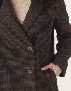 Warm, classic, and refined, the Pop Coat is our take on the classic wool overcoat. Heavy weight and long, it'll keep you as warm as it does iconic, with a double-breasted lapel and deep pockets. Wear it with date-night attire, or whatever you throw on to go to the store. The Pop Coat is an instant glow-up. Overshirt Women, Brand Pop, Henley Sweater, Wool Overcoat, Fall Shopping, Short Shirts, Everyday Dresses, Outerwear Sweater, The Store