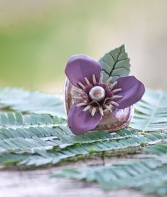 Lotus Flower Ring, Vintage Enamel Flowers and Leaf, Statement Ring - Etsy Lotus Flower Ring, Enamel Flowers, Bold Statement Jewelry, Sweet Water, Body Adornment, Water Pearls, Enamel Flower, Green Enamel, Flower Ring