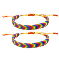 PRICES MAY VARY. 🌈A Symbol of Equal Love: Love, regardless of age, regardless of gender. Love is equal. Rainbow bracelets are great gifts for gay, lesbian and bisexual to show love. 🌈 Advanced Quality Material: These lgbtq bracelets are made of high quality nylon, not easy to break or fade, durable, soft and comfortable. And the Pride Ankle Bracelet are hand-woven, exquisite and dainty. 🌈 Adjustable Size: The perimeter of lesbian bracelet is 6.3inch to 11.8inch. You can adjust the bracelet si Adjustable Jewelry For Pride Festival Gift, Multicolor Pride Bracelets As A Gift, Multicolor Bracelets For Pride Gift, Multicolor Pride Bracelets For Gift, Multicolor Bracelets For Pride, Adjustable Multicolor Bracelets For Pride, Lesbian Bracelet, Pride Bracelets, Pride Bracelet