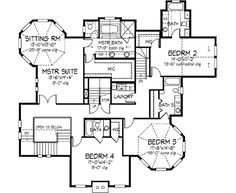 the first floor plan for this house