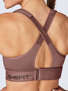 Ultimate Sports Bra® - Rose Taupe - SHEFIT Zipper Sports Bra, Supportive Sports Bra, Old Bras, Rose Taupe, Busted Band, Supportive Sports Bras, Bra Size Guide, Sports Bra Sizing, Cross Training