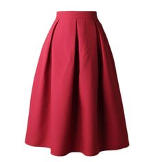 Check out this stunning vintage high waist flared skirt!




 This vintage flared skirt is a timeless piece that never goes out of style . Made from quality fabrics , it stands out for its chic and distinguished style . Its flared cut allows it to flatter all silhouettes and adapt to current trends. Its retro look is ideal for creating highly stylish looks for special occasions such as the office or parties.



 Subjects: Polyester / Cotton



 Available colors: Black / Red




 Free Shipping 




 ✂ SIZE GUIDE 







 Size

 Size (cm)

 Skirt length (cm) 











 S

 64

 70






 M

 68

 70






 L

 72

 70






 XL

 76

 70






 XXL

 80

 70 Chic A-line Maxi Skirt With Lining, Chic A-line Lined Maxi Skirt, Elegant Full Skirt In Solid Color, Elegant Solid Color Full Skirt, Chic Pleated Skirt In Solid Color, Chic Flowy Skirt In Solid Color, Chic Full Pleated Skirt In Solid Color, Elegant Full Pleated Skirt In Solid Color, Chic Solid Color Full Pleated Skirt