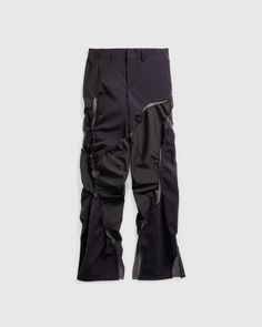 Post Archive Faction (PAF) – 6.0 Technical Pants Left Black | Highsnobiety Shop Fitted Outdoor Techwear Pants, Fitted Techwear Pants For Outdoor, Fitted Black Cargo Pants For Outdoor, Micro-elastic Nylon Black Bottoms, Micro-elastic Black Nylon Bottoms, Black Micro-elastic Nylon Bottoms, Modern Black High-stretch Bottoms, Nylon Techwear Pants, Black Waterproof Techwear Parachute Pants