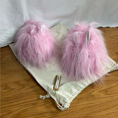 New With Tags Never Worn Bunny Slippers, Slippers, Size 6, Women Shoes, Tags, Pink, Women Shopping, Color