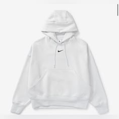 Brand New With Tags Nike Phoenix Fleece Oversized Pullover Hoodie. Size Xxl In Color Photon Dust/Black. Looks White In Photos But Has A Little Bit Of A Grey Undertone. Nike Tops Women, Nike Hoodie Outfit, Nike Phoenix Fleece, Hoodies Nike, Nike Hoodies For Women, White Nike Hoodie, Nike Sportswear Phoenix Fleece, Dads Clothes, Nike Sweater