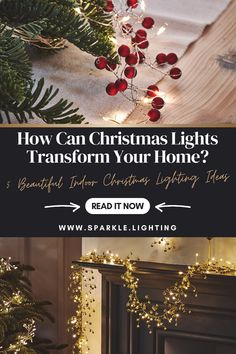 Discover 5 magical indoor Christmas lighting ideas to brighten your home this holiday season! From elegant Christmas decor ideas to festive Christmas lights decor, elevate your space and create a warm, cozy atmosphere. READ IT NOW! #ChristmasLightsIdeas #ChristmasDecorIdeas #ChristmasHomeDecor Christmas Lights Decor, Elegant Christmas Decor Ideas, Christmas Light Ideas