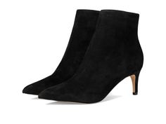 PRICES MAY VARY. Elevate your wardrobe in the Nine West Sheebra dress booties. It features a stylish pointy toe, stiletto heel and side zipper. The Sheeba bootie is the perfect wardrobe staple! Founded in 1978, Nine West empowers women to take on the world in style, from day to night. Pointy Toe ; Zipper Closure Suede Upper 2.4" heel height Dress Booties, Perfect Wardrobe, Synthetic Rubber, Ankle Bootie, Stiletto Heel, Nine West, Black Suede, Women Empowerment, Wardrobe Staples