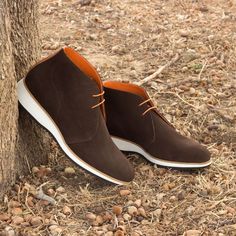 The Chukka Boot Model 2577 Custom Made by Robert August Apparel Chukka Shoes, Mens Chukkas, Leather Chukka Boots, Gentleman Shoes, Custom Design Shoes, Chukka Boots Men, Custom Boots, Chukka Boot, John Varvatos