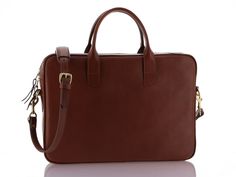 The Computer Briefcase is a lightweight everyday bag. The slim gusset is perfect for the modern man or woman who need to carry a 15-inch laptop and a few papers. Classic Rectangular Cases For Everyday, Rectangular Workwear Cases With Laptop Sleeve, Classic Rectangular Laptop Bag For Everyday Use, Classic Laptop Bag With Sleeve For Everyday Use, Classic Everyday Laptop Bag With Sleeve, Classic Bag With Laptop Sleeve, Classic Workwear Case With Laptop Sleeve, Classic Laptop Sleeve Case For Daily Use, Classic Menswear