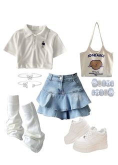 Blue Y2k Aesthetic, Board Aesthetic, New York Outfits, Cute Outfit Ideas, Blue Y2k, Classic Style Outfits, Aesthetic Spring, Cute Dress Outfits, My Board