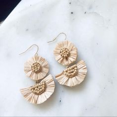 Brand New Rattan Boho Earrings. Dangle Earrings. Beaded Center. Long Pearl Earrings, Butterfly Earrings Gold, Bridesmaid Inspiration, Rose Stud Earrings, Silver Pearl Earrings, Faux Pearl Earrings, Teardrop Dangle Earrings, Tassel Drop Earrings, Mismatched Earrings