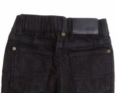 Hugo Boss denim jeans Elasticated waist Brand embossed button, embroidered brand label, three front pockets, two back pockets 97% cotton, 3% elastane Style code J04263/Z09 Toddler Jeans, Baby Jeans, Jeans Dark Blue, Brand Label, Hugo Boss, Denim Jeans, Casual Shorts, Dark Blue, Womens Shorts