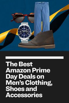 Clothes, sneakers, watches and grooming gear galore. Here are the online style deals actually worth shopping right now. Amazon Prime Day Deals, Prime Day Deals, Amazon Prime Day, Prime Day, Best Amazon, Shoes And Accessories, Amazon Prime, Fashion Advice, Men's Clothing