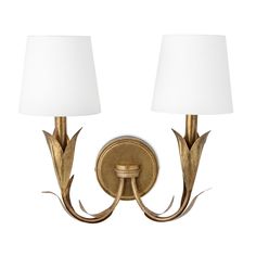 River Reed Wall Sconce by Regina Andrew River Reed Wall Sconce by Regina Andrew - 15-1219GLD Rattan Shades, Entryway Lighting, Gold Walls, Wall Light Fixtures, Linen Shades, Ceiling Fixtures, Natural Linen, The River, Shop Decoration