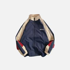 Patchwork Color Block Thin Jacket – DAXUEN | Streetwear & Aesthetics Soft Streetwear, Color Block Coats, Baseball Varsity Jacket, Color Block Jacket, Oversize Casual, Trendy Summer Outfits, Fall Coat, 영감을 주는 캐릭터, Casual Style Outfits