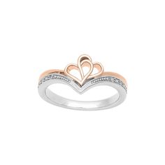 This beautiful Love Always diamond accent promise ring adds a touch of style to any of her ensembles, making it a perfect way to show your love and commitment. Click on this JEWELRY & WATCHES GUIDE to learn about fit, styles, materials and more! This beautiful Love Always diamond accent promise ring adds a touch of style to any of her ensembles, making it a perfect way to show your love and commitment. Click on this JEWELRY & WATCHES GUIDE to learn about fit, styles, materials and more! FEATURES Heart Promise Rings, Love Always, Double Heart, Beautiful Love, Silver Diamonds, Promise Ring, 18k Rose Gold, Promise Rings, Jewelry Watches