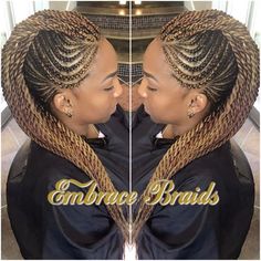 565 Likes, 33 Comments - Master Braider Embra bka Em (@embracebraids) on Instagram: “Mohawk ❤️ #braids #mohawk #braidedmohawk #scalpbraids #cornrows #feedinbraids #braidedupdo…” Braided Mohawk Black Hair, Braid Mohawk, Braids Mohawk, Mohawk Braid Styles, Braided Mohawk, Braided Mohawk Hairstyles, Mohawk Styles