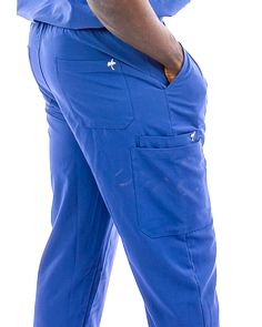 Classic, super light, & soft Model is 5'11 and is wearing size M Classic Fit Straight Leg Elastic Waist Band with drawstring Incredibly Soft Lightweight Material 6 Pockets 1 Zipper Pocket Stretch Blue Pants With Cargo Pockets, Blue Stretch Pants With Cargo Pockets, Blue Stretch Straight Leg Cargo Pants, Blue Cargo Pants With Elastic Waistband And Tapered Leg, Blue Tapered Leg Cargo Pants With Elastic Waistband, Blue Stretch Sweatpants With Side Pockets, Blue Stretch Bottoms With Side Pockets, Stretch Straight Leg Pants With Drawstring, Relaxed Fit Blue Joggers With Drawstring