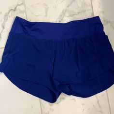 Never Worn Blue Athleisure Bottoms For Vacation, Blue Athletic Shorts With Built-in Shorts For Vacation, Blue Short Length Activewear For Vacation, Sporty Blue Activewear For Vacation, Blue Short Activewear For Vacation, Nike Winter Jackets, Anna Claire, Lulu Lemon Shorts, Lulu Lemon