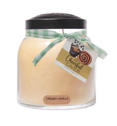 Creamy Vanilla - 34 oz Coconut Layer Cake, Cake Scented Candles, Strong Scented Candles, Vanilla Scented Candles, Seasonal Candles, Candle Store, Almond Cream, Sweet Cream, Glass Jar Candles