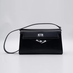 Luxury Simple Design Retro Leather Shoulder Bag Classic Crossbody Evening Bag, Classic Handheld Flap Bag, Business Clutch Satchel In Soft Leather, Leather Wallets With Detachable Strap For Evening, Business Soft Leather Clutch Satchel, Formal Satchel Flap Bag With Hasp Closure, Soft Leather Clutch Satchel For Business, Classic Handheld Shoulder Bag With Removable Pouch, Elegant Handheld Wallets For Daily Use