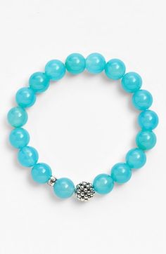 Free shipping and returns on Lagos Bead Stretch Bracelet at Nordstrom.com. Rich, colorful semiprecious stones are polished into glossy beads for a comfortably stretchy, Caviar-accented bracelet. Elegant Chalcedony Jewelry With Polished Beads, Silver Agate Stretch Bracelet, Elegant Jade Bracelets With Polished Beads, Elegant Turquoise Jewelry With 8mm Beads, Elegant Round Bead Amazonite Jewelry, Elegant Amazonite Round Beads Jewelry, Elegant Silver Agate Beaded Bracelets, Elegant Sterling Silver Stretch Bracelet With Round Beads, Elegant Sterling Silver Stretch Bracelet