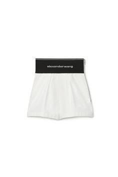 Safari Shorts, Slippers Outfit, Rave Shorts, Statement Shorts, Track Shorts, Designer Shorts, Dream Clothes, Alexander Wang, Cotton Twill