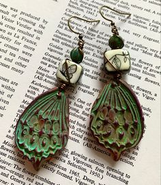 Assemblage Jewelry, Fantasy Jewelry, Polymer Clay Art