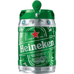 two cans of heineken beer