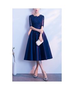 Get 10% off now! Buy modest black lace homecoming dress with appliques sleeves at cheap price online. Free stable shipping and pro custom service since 2009. Lace Knee-length Homecoming Dress, Knee-length Lace Homecoming Dress, Knee-length Prom Dress With Lace Trim, Lace Prom Dress With Lace Sleeves, Homecoming Dress With Lace Patchwork, Lace Patchwork Dresses For Homecoming And Prom, Short Sleeve Lace Dress For Prom Season, A-line Dresses With Lace Sleeves For Banquet, Short Sleeve Lace Dress For Prom