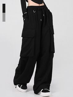 Featuring unique big size pockets creating street mood, these wide sweatpants are comfortable and stylish. It's finished with drawcord and stopper at hem to adjust silhouette as you want and simply accented with signature logo detail.- Elasticated drawstring waistband  - Two front slash pockets- Two side cargo pockets- Knee tucks- Adjustable drawcord at hem- Belt loop and D-ring- Logo embroidery- Neat sewing finish- Wide fit - Unisex wear Wide Sweatpants, Women Athleisure, Knee Tucks, Ring Logo, Pocket Sweatpants, Athleisure Women, Big Pocket, Logo Embroidery, Drawstring Waistband