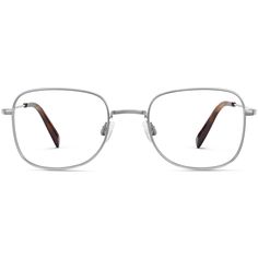 Gifford in Polished Silver Lens Guide, Silver Eye, Warby Parker, Polish Silver, Classic Blue, Prescription Lenses, Lenses, Take That, Stainless Steel