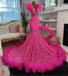 Modest Prom Gowns, Pink Prom Dresses Mermaid, Celebrity Gowns, Prom Dresses Long Lace, Gorgeous Prom Dresses, Modest Prom, Stunning Prom Dresses, Pink Mermaid, Glamour Dress